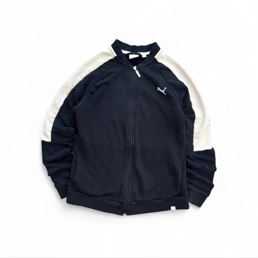Puma Black and White Track Jacket